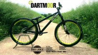 Dartmoor Two6 Player Custom Dirt-Street Bike Spank emerald green