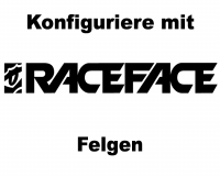 Laufradsatz mit Race Face Felgen(alle Grössen)
