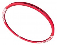 Spank Spike Race EVO 28AL Felge rot 32-Loch 26"