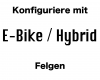 Laufradsatz E-Bike / HYBRID