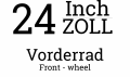 Vorderrad 24 Zoll Singlespeed