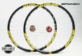 Spank Spike 33 Team Edition Singlespeed Laufradsatz Dirt/Street mit Hope Pro 4 EVO / Halo Naben 26"
